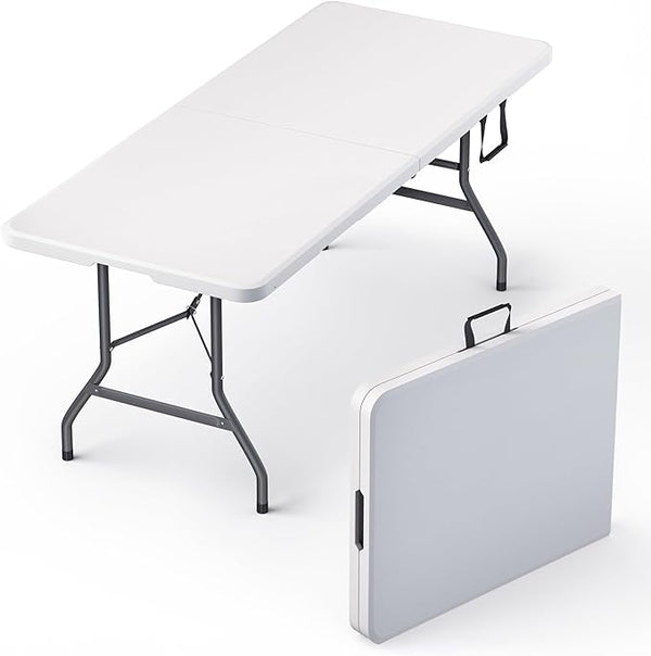 10 Pack of 6 Feet Foldable Table by OurModernSpace