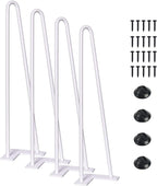 SMARTSTANDARD 16 Inch Heavy Duty Hairpin Furniture Legs, Metal Home DIY Projects by SMARTSTANDARD