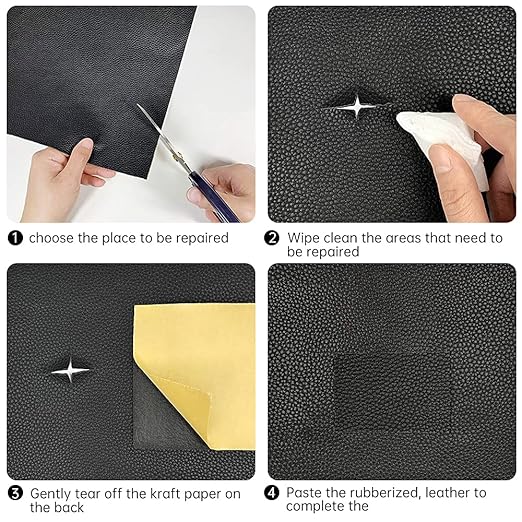 Cindy's Tape Leather Repair Patch Tape Beige Tan 4 x 60 inch Self Adhesive - Image 4