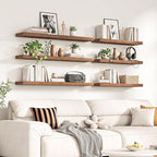 Fun Memories 60Inch Long Floating Shelves, 8 Inch Deep Shelves - Image 2