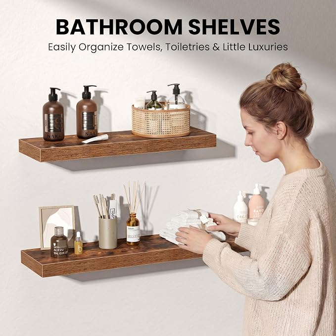 Fun Memories 60Inch Long Floating Shelves, 8 Inch Deep Shelves - Image 7