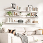 Fun Memories 67Inch Long Floating Shelves, 8 Inch Deep Shelves - Image 2