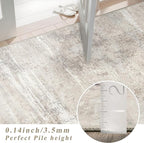 Washable Kitchen Runner Rug 2'6x12 - Image 7